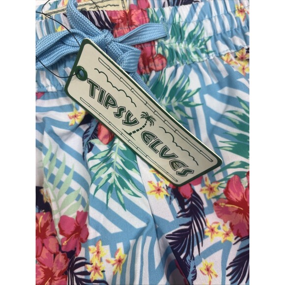 Tipsy Elves Women's Flower Shorts Island Floral Multicolor Size XS NEW - Picture 3 of 8